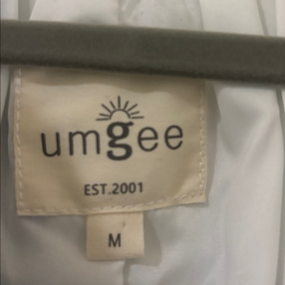 Umgee Floral Block Print Flutter Sleeve Mini Dress Size Medium - Picture 4 of 6